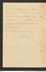 Nachlass Franz Steindachner, Brief von A. B. Meyer an Franz Steindachner (26.11.1877), Inv.Nr. 337.19, Seite 2